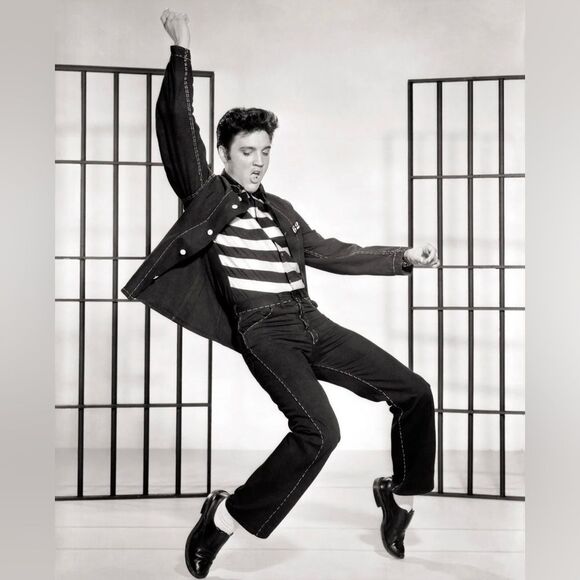 3 Set Elvis Presley king of rock n roll B&W photo picture print wall art - Picture 1 of 3